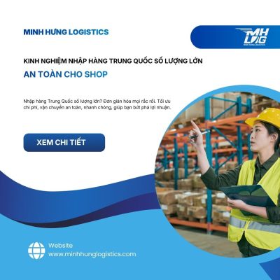 Kinh nghiệm nhập hàng Trung Quốc số lượng lớn an toàn cho shop