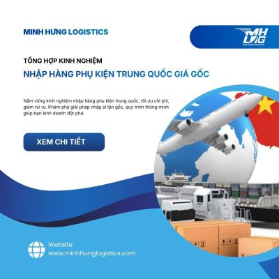Tổng hợp kinh nghiệm nhập hàng phụ kiện Trung Quốc giá gốc