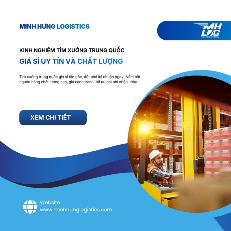 Kinh nghiệm tìm xưởng Trung Quốc giá sỉ uy tín và chất lượng
