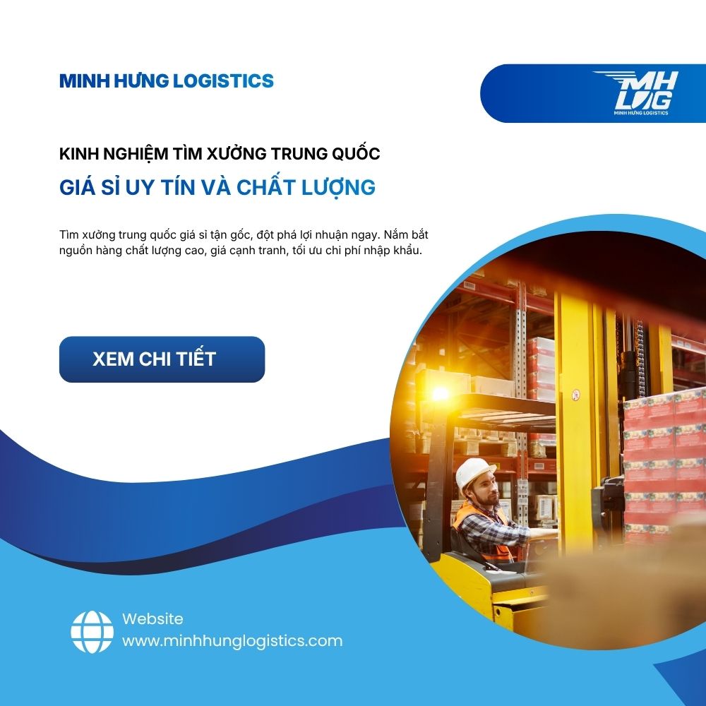 Kinh nghiệm tìm xưởng Trung Quốc giá sỉ uy tín và chất lượng