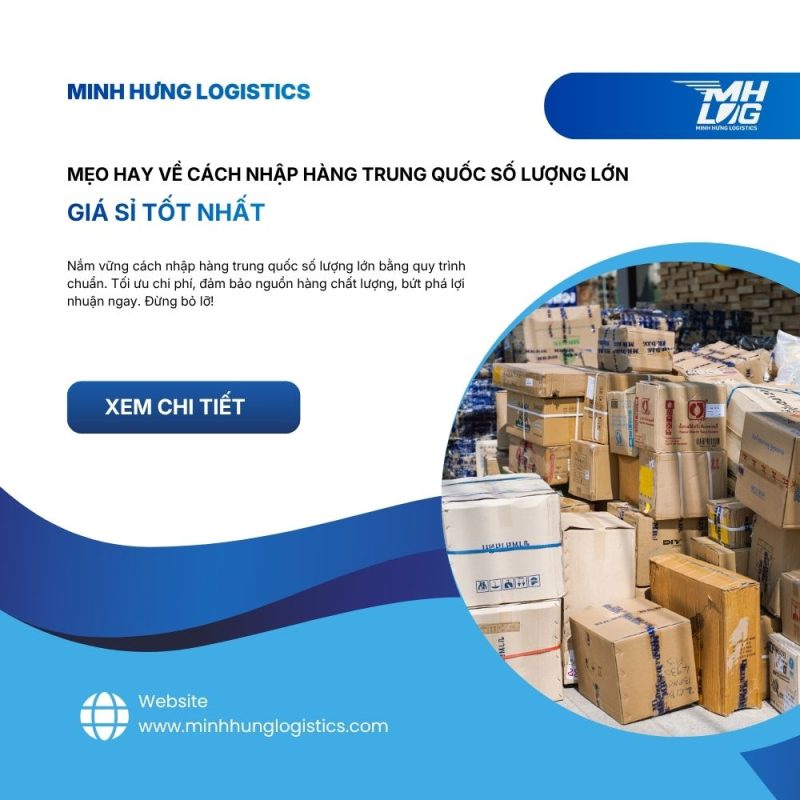 Mẹo hay về cách nhập hàng Trung Quốc số lượng lớn giá sỉ tốt nhất